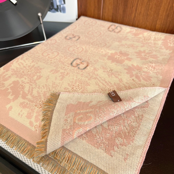 ブランドマフラー素材ディテール